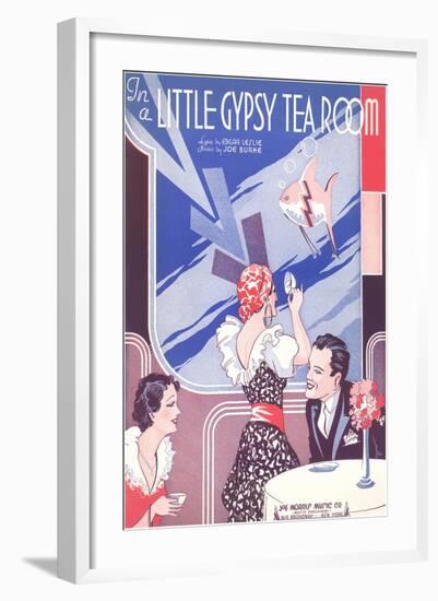 Little Gypsy Tea Room Sheet Music-null-Framed Art Print