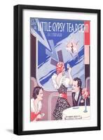 Little Gypsy Tea Room Sheet Music-null-Framed Art Print