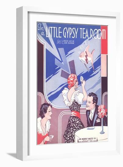 Little Gypsy Tea Room Sheet Music-null-Framed Art Print