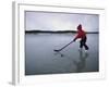 Little Hockey Player-null-Framed Photographic Print