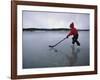 Little Hockey Player-null-Framed Photographic Print