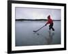 Little Hockey Player-null-Framed Photographic Print