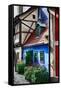 Little House In Golden Lane In Prague Castle-George Oze-Framed Stretched Canvas