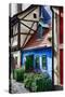 Little House In Golden Lane In Prague Castle-George Oze-Stretched Canvas