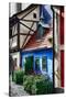 Little House In Golden Lane In Prague Castle-George Oze-Stretched Canvas