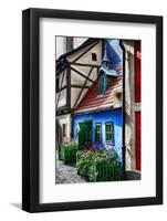 Little House In Golden Lane In Prague Castle-George Oze-Framed Photographic Print