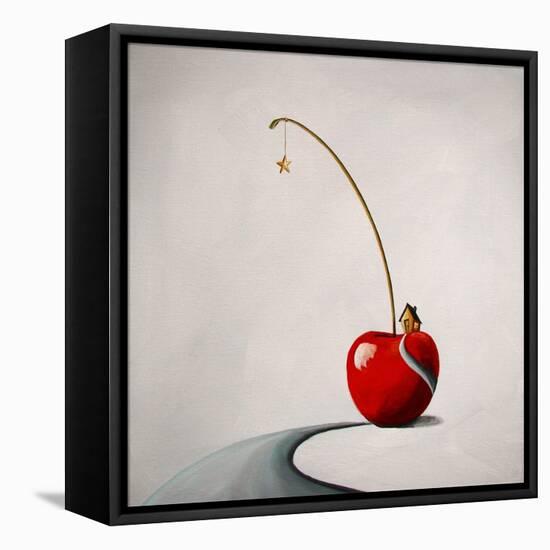 Little House on the Cherry-Cindy Thornton-Framed Stretched Canvas