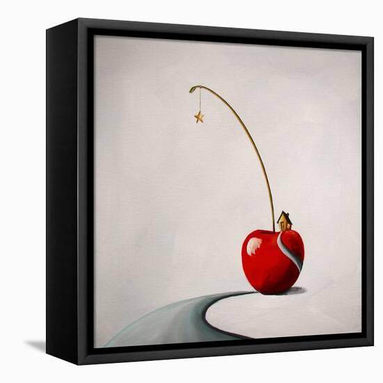 Little House on the Cherry-Cindy Thornton-Framed Stretched Canvas