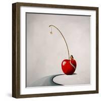 Little House on the Cherry-Cindy Thornton-Framed Art Print