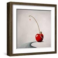 Little House on the Cherry-Cindy Thornton-Framed Art Print