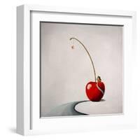 Little House on the Cherry-Cindy Thornton-Framed Art Print