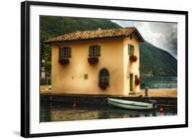 Little House On The Jetty-George Oze-Framed Photographic Print