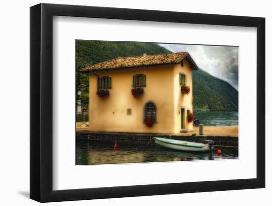 Little House On The Jetty-George Oze-Framed Photographic Print