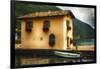 Little House On The Jetty-George Oze-Framed Photographic Print