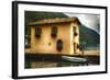 Little House On The Jetty-George Oze-Framed Photographic Print