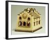 Little House with Light, Miniature, Ceramic, Thun Manufacture, Italy-null-Framed Giclee Print