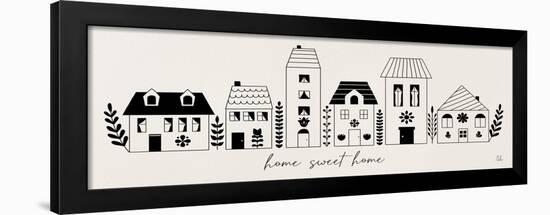 Little Houses II-Sarah Adams-Framed Art Print