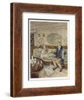 Little Ida's Flowers-Arthur Rackham-Framed Art Print