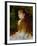 Little Irene, Portrait of the 8 Year-Old Daughter of the Banker Cahen D'Anvers, 1880-Pierre-Auguste Renoir-Framed Giclee Print