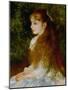 Little Irene, Portrait of the 8 Year-Old Daughter of the Banker Cahen D'Anvers, 1880-Pierre-Auguste Renoir-Mounted Giclee Print