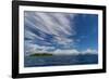 Little island off the coast of Rabaul, East New Britain, Papua New Guinea, Pacific-Michael Runkel-Framed Photographic Print