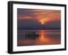 Little Island Sunset-Peter Lilja-Framed Giclee Print