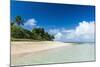 Little Island with a White Sand Beach in Haapai, Haapai Islands, Tonga, South Pacific, Pacific-Michael Runkel-Mounted Photographic Print