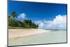 Little Island with a White Sand Beach in Haapai, Haapai Islands, Tonga, South Pacific, Pacific-Michael Runkel-Mounted Photographic Print