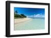 Little Island with a White Sand Beach in Haapai, Haapai Islands, Tonga, South Pacific, Pacific-Michael Runkel-Framed Photographic Print