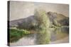 Little Islands at Port-Villez, 1883-Claude Monet-Stretched Canvas