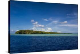 Little Islet in the Ant Atoll, Pohnpei, Micronesia, Pacific-Michael Runkel-Stretched Canvas