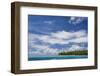 Little Islet in the Ant Atoll, Pohnpei, Micronesia, Pacific-Michael Runkel-Framed Photographic Print