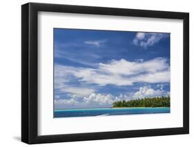 Little Islet in the Ant Atoll, Pohnpei, Micronesia, Pacific-Michael Runkel-Framed Photographic Print