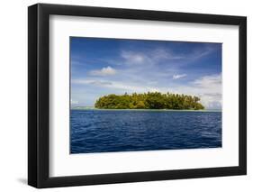 Little Islet in the Ant Atoll, Pohnpei, Micronesia, Pacific-Michael Runkel-Framed Photographic Print