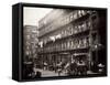 Little Italy, a Row of Tenements on Elizabeth St, New York, 1912-null-Framed Stretched Canvas
