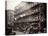 Little Italy, a Row of Tenements on Elizabeth St, New York, 1912-null-Stretched Canvas