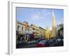 Little Italy, Columbus Avenue, North Beach, San Francisco, California, USA-Fraser Hall-Framed Photographic Print