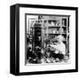 Little Italy, Espresso Is Poured in an Italian-American Cafe on Macdougal Street, 1942-null-Framed Photo