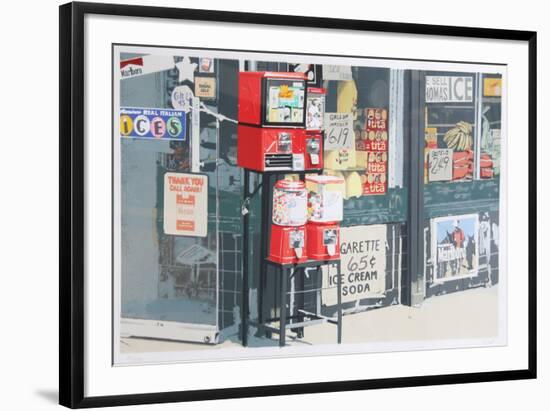 Little Italy from the City Scapes Portfolio-Charles Bell-Framed Limited Edition