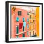 Little Italy Houses-Ana Rut Bre-Framed Giclee Print