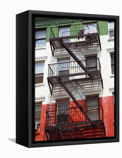 Little Italy in Lower Manhattan, New York City, New York, United States of America, North America-Richard Cummins-Framed Stretched Canvas