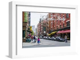 Little Italy, Manhattan, New York City, United States of America, North America-Fraser Hall-Framed Photographic Print