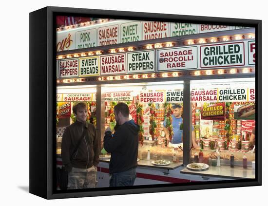 Little Italy San Gennaro Feast, New York City, New York, Usa-Alan Klehr-Framed Stretched Canvas