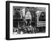 Little Italy, Street Altar to Our Lady of Help, Mott St., New York, 1908-null-Framed Photo