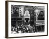 Little Italy, Street Altar to Our Lady of Help, Mott St., New York, 1908-null-Framed Photo