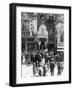 Little Italy, Street Altar to Our Lady of Help, Mott St., New York, 1908-null-Framed Photo