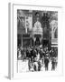 Little Italy, Street Altar to Our Lady of Help, Mott St., New York, 1908-null-Framed Photo