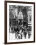 Little Italy, Street Altar to Our Lady of Help, Mott St., New York, 1908-null-Framed Photo