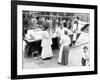 Little Italy, Vendor with Wares Displayed During a Festival, New York, 1930s-null-Framed Photo