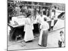 Little Italy, Vendor with Wares Displayed During a Festival, New York, 1930s-null-Mounted Photo